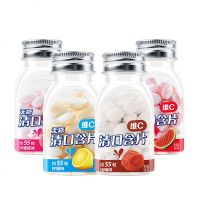 酷滋isis维C无糖薄荷糖清口含片接吻清新口气糖果休闲食瓶装 混合装2瓶 口味备注 (共2瓶)
