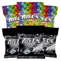 食糖果荷氏薄荷糖条午夜风暴特强薄荷糖口香糖何氏口味 炫果缤纷(什果味)34g*18条