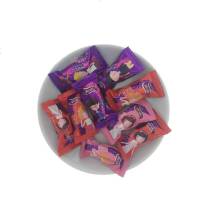 正品怡口莲巧遇幸福杏仁坚果味米果卷散装休闲食喜庆结婚喜糖果 巧遇幸福混装250g(约25颗)