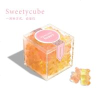 Sweetycube香槟玫瑰小熊软糖香体颜值表白喜糖少女心约会糖果礼