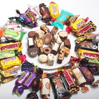 俄罗斯混合糖果巧力紫皮婚庆喜糖混装组合糖食品 威化饼干组合1000g