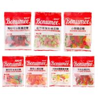 宝奴咪毛毛虫橡皮糖酸砂可乐瓶多味儿童创意糖果 抖音ins网红软糖 9种口味随机七袋组合