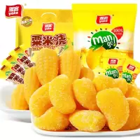 雅客栗米烧软糖芒果糖喜糖软糖装结婚糖果批发水果橡皮糖 玉米糖500g约40颗