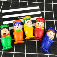 个 金哥们儿童创意魔发疯狂的长头发丝糖果q糖小孩果味食批 30个整盒混装【批发价】