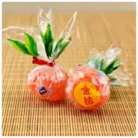 整桶个橘子软糖金桔糖果橘子瓣童年怀旧食老式桔子瓣糖果礼物