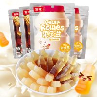 富味休闲办公室食可乐酸奶软糖QQ糖橡皮糖果趣味造型软糖