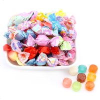 湖仙千纸鹤混合水果硬糖约结婚喜糖果休闲小食批发散装 炫彩七彩500g