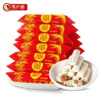 马大姐大虾酥糖北京酥糖散装食糖果花生酥心糖婚庆喜糖批发
