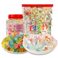 千纸鹤糖果混合水果糖多彩喜糖装网红糖果小食可折纸批发散装 散装500g