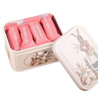 小红书情话牛轧糖糖果牛扎小食礼送人男女朋友儿童节生日礼物 蔓越莓杏仁(粉)