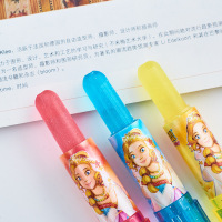 爱莉公主口红糖支装 儿童食创意卡通 混合水果味硬质糖果 6支装混合口味