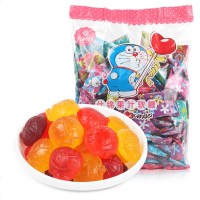 大润谷果汁软糖橡皮糖混合口味结婚喜糖年货糖果散装批发 三口味混合1000g袋装