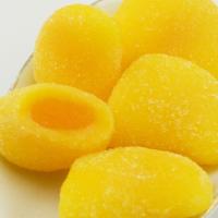 爆浆芒果夹心软糖京特休闲食品糖果售批发约颗 500g