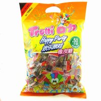 软糖QQ糖Trolli口力橡皮糖儿童节礼物糖果欢乐派对食散装 欢乐派对500g