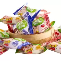 不家棉花糖软糖散装批发混合口味结婚庆喜糖水果夹心软糖果 多种口味混合250g