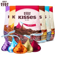 好时巧力ISSES牛奶果仁夹心黑巧力食结婚喜糖果送女友 巴旦木牛奶巧克力500g.