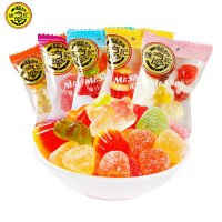 徐福记橡皮糖儿童qq糖果汁软糖喜糖散装批发混合糖果小食 水果沙拉500g