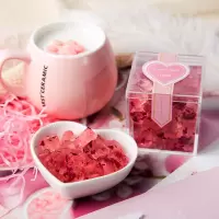 美食小栈琥珀糖ins网红创意食新年糖果小食少女手工玫瑰糖 薄荷叶琥珀糖