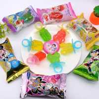 迪士尼儿童节糖果混合水果味戒指糖趣味米妮奶嘴糖公主生日礼物 6颗（米妮）