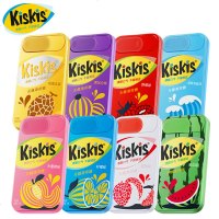 酷滋isis无糖薄荷糖压片糖果食糖果铁装 口味选择 水蜜桃味21g*4盒