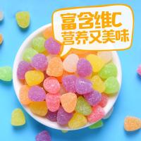哈皮小熊软糖果汁水果糖维生素橡皮qq糖装儿童食散装糖果批发 维生素C+E软糖(1瓶)