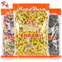 宏源陈皮糖装水果味糖果什锦糖话梅糖喜糖招待散装糖果批发 陈皮糖5斤原装(约888颗)
