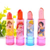 迪士尼儿童节水果糖趣味口红糖冰雪奇缘公主糖玩具糖果创意礼物 4支装