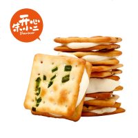 朱小牛轧糖饼干风味牛扎饼干香葱味特产夹心手工纯饼干食 葱香味