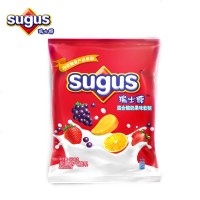 瑞士糖suus酸奶果味混合水果软糖婚庆喜糖糖果散装批发 混合酸奶果味*1袋+混合水果味*1袋