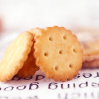 小奇福饼干台湾小圆饼外脆里酥奶香牛扎饼夹心饼干散装便宜小装 小圆饼可可味100g