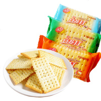 美丹食小吃白苏打饼干批发散装咸味代早餐食品营养梳 鲜葱
