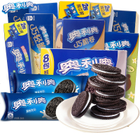 亿滋奥利奥夹心饼干多口味混合早餐饼干休闲食独立礼装 [约8包](草莓味)466g