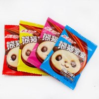 圣美时熊猫宝宝巧力饼干装休闲食点心糕点 混搭60袋