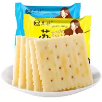 其妙苏打饼干早餐整代餐梳打饼干咸味散装小食休闲食品
