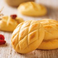 悦菇娘爆浆曲奇芒果味甜品食软心曲奇饼干散装夹心曲奇饼礼装 芒果蔓越莓味200g*3包[再送1袋