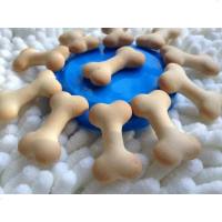 河马莉骨头饼干宝宝辅食儿童补充营养造型磨牙饼干牛奶黑糖味 3罐黑糖味