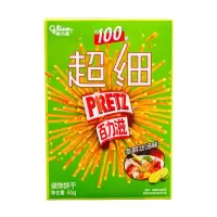 超细力滋饼干棒组合巧力手指饼干棒条格力高散装饼干 冬阴功汤味6盒