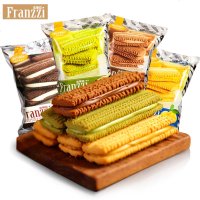 法丽兹抹茶慕斯巧力味夹心曲奇饼干休闲网红食小吃散装混合装 抹茶慕斯巧克力味95g*4袋