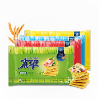 亿滋太平梳打咸味苏打饼干孕妇食小吃早餐代餐食品整 海苔味400gX2包 【共32包】