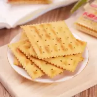 苏打饼干整咸味散装混合装多口味香酥梳打木糖醇奶盐食 木糖醇味500克[买2份发3斤]