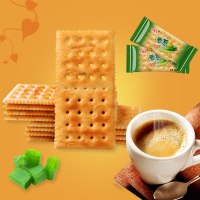 香葱苏打饼干整 咸味无蔗糖梳打送收纳 1000克收纳盒装