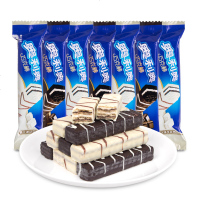 亿滋奥利奥白巧力巧棒威化夹心饼干散装整食 巧克力味500g