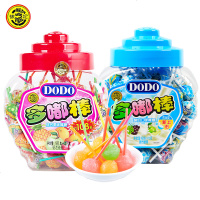 徐福记棒棒糖批发支桶装混合水果味多嘟棒儿童糖果食 475g袋装(约50支)