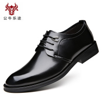 公牛乐途2020加大码商务正装男皮鞋45真皮透气休闲鞋46加肥脚宽47大号男鞋48码