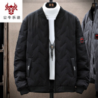 公牛乐途男士羽绒棉服2020新款棉衣男加厚潮牌潮流冬季轻薄棉袄冬装外套男
