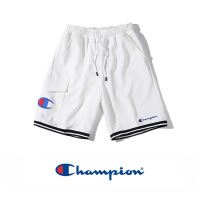 Champion冠军休闲工装短裤男纯棉宽松跑步运动五分裤