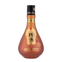 珍酒小陶酱香型白酒53度高度纯粮食酒礼盒装 300ML 单瓶