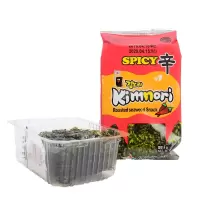 进口海苔 韩国进口 韩之炫调味海苔（辣味）4g*3袋 开袋即食 炒拌饭 紫菜海苔 休闲零食 方便即食