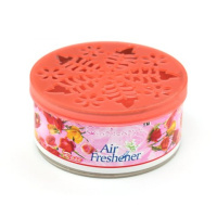 [红色-玫瑰味] [4盒装]共约280克 2-12个]家用香薰厕所卫生间自动除臭芳香剂除异味固体空气清新剂