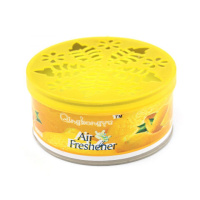 [黄色-柠檬味] (2盒)共约140g 2-12个]家用香薰厕所卫生间自动除臭芳香剂除异味固体空气清新剂